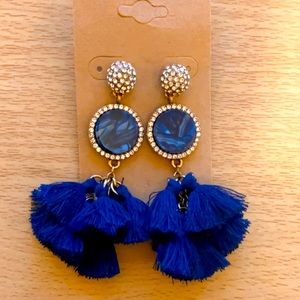 Royal blue earrings